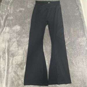 Elegant Black Flare Leg Pants